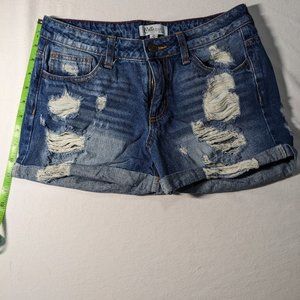 Size Small Cello Jean Distressed Shorts